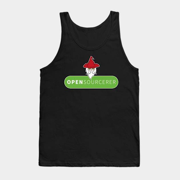 Open Sourcerer Tank Top by RobiMerch